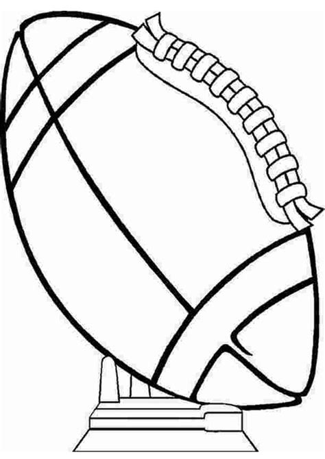 easy  print football coloring pages sports coloring pages