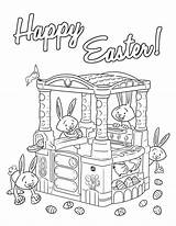 Easter Coloring Printable sketch template