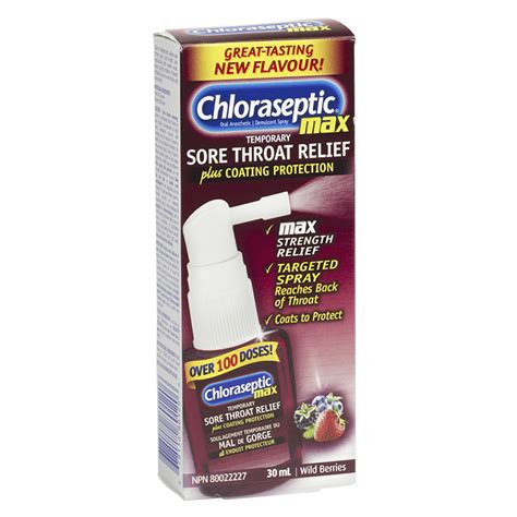 chloraseptic max spray 30ml