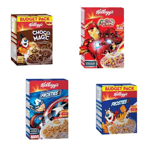 kelloggs breakfast cereals choco magic frosties froot loops  carousell