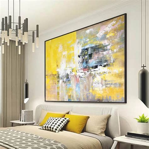 oversized wall art canvas large abstract painting  etsy