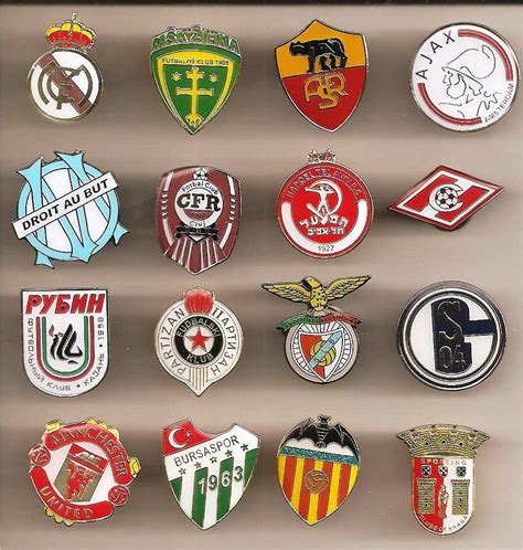 pins uefa champions league 2010 2011 todos os clubes