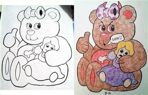 childrens coloring books  safe  kids wtf gallery ebaums