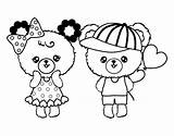 Ositos Enamorados Colorear Osos Orsi Ursos Osito Enamorats Disegno Dibuix Desenho Acolore Sobres Dibuixos Stampare sketch template