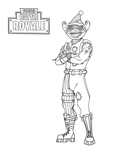 fortnite chibi coloring pages