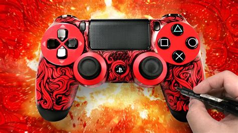 custom playstation  controller  markers dualshock  youtube