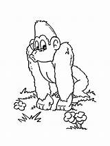 Apen Kleurplaten Affe Malvorlage Singes Mewarnai Affen Monkeys Monyet Animasi Animierte Dieren Bergerak Ausmalbild Scimmie Kleurplatenwereld Stemmen Malvorlagen1001 1907 Coloringpages1001 sketch template
