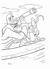 Coloring Pages Hook Captain Smee Hellokids Kids sketch template