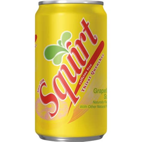 squirt naturally flavored citrus soda 6 cans 7 5 fl oz fry s food