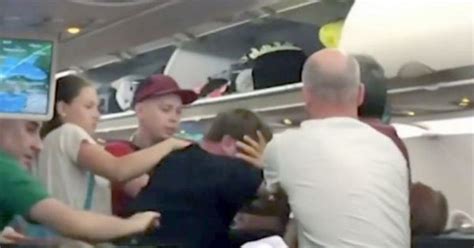 Brawl Breaks Out On Plane After Man ‘slaps Woman’ In The Aisle Daily Star