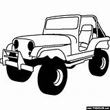 Jeep Coloring Cj Clipart Cars Transportation Printable Folding Paper Sketch Clipartmag Thecolor Template sketch template