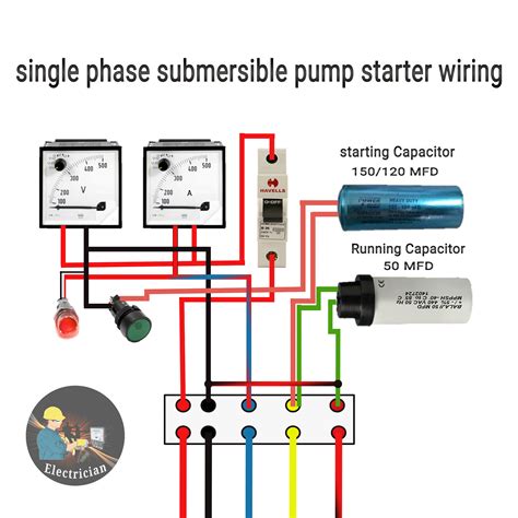 water pump wiring diagram single phase   gambrco