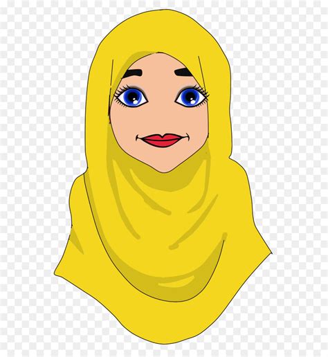 hijab animasi png nusagates
