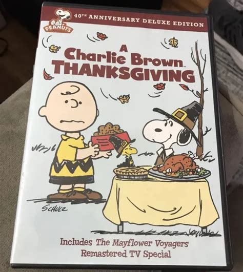 charlie brown thanksgiving  anniversary deluxe edition snoopy