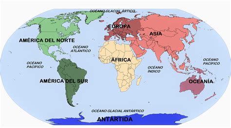 Mapamundi Grande 17 Tipos De Mapamundis Para Descargar E Imprimir