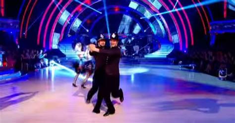 strictly come dancing watch same sex couples take to the ballroom dance floor for the first