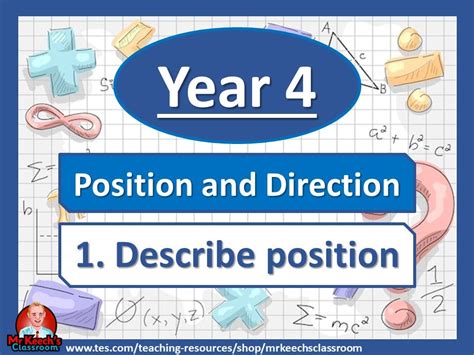 year  position  direction describe position white rose maths teaching resources