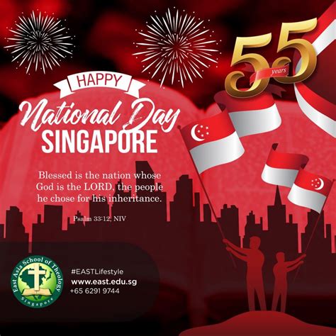 happy  national day singapore east asia school  theology