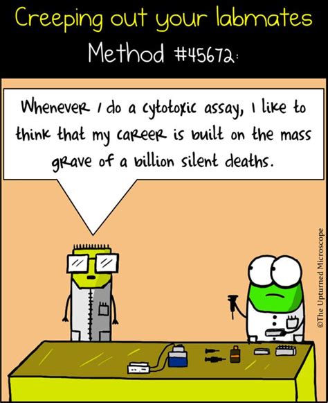 Comics The Upturned Microscope Page 37 Science Jokes Lab Humor