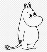 Coloring Moomin Pages Popular sketch template