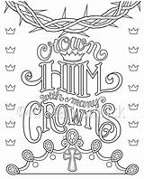 Coloring Hymns sketch template
