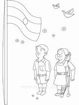 Flag Independence Coloring India Indian Pages Drawing Printable Flags Girl China Spain Getdrawings Color Children Philippine Kids Getcolorings Pakistan Ancient sketch template
