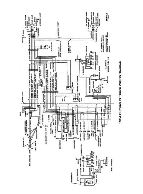 wiring diagram   chevy truck wiring draw  schematic