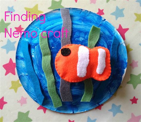 finding nemo craft water themed crafts sand crafts ocean crafts crafts   felt crafts