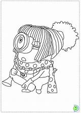 Coloring Mimoni Minion Despicable Pages Girl Printable Omalovánky Minions Dinokids Lucy Cartoons Vytisknutí Cz Creative Drawing Magazín Kreativní Omalovanky Obrazky sketch template