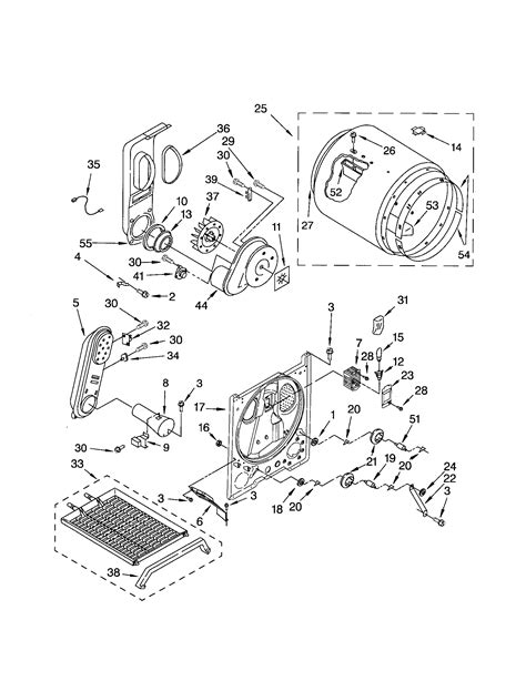 kenmore series  dryer  replaced  heating element   electronic unit