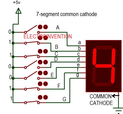 digital visitor counter circuit  ic  display