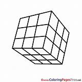 Rubiks Ausmalen Rubik Kostenlos Würfel Zugriffe Schule sketch template