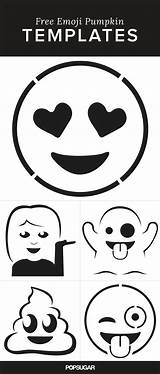 Pumpkin Emoji Carving Templates Template Popsugar sketch template