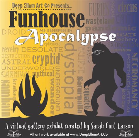 funhouse apocalypse  virtual gallery exhibit deep ellum art company