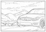 Colouring Audi sketch template
