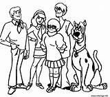 Scooby Doo Amis Personnages Scoob Colorat Sheet Planse Usable Coloringme Coloringhome Shaggy sketch template