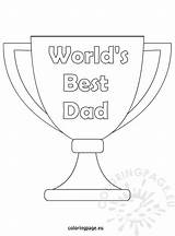 Dad Coloring Father Fathers Worlds Pages Printable Template Crafts Happy Ziua Card Gifts Colouring Cards Heart Coloringpage Eu Colorare Da sketch template