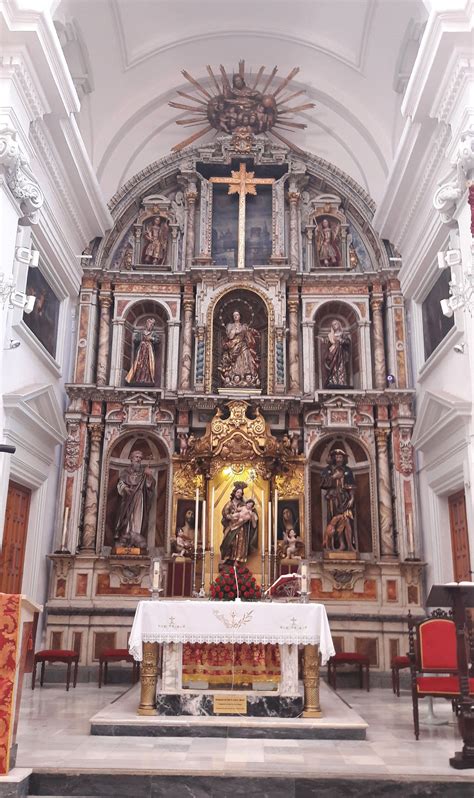 retablo mayor de la iglesia parroquia de san jose cadiz  church