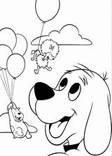 Clifford Coloring Dog Pages Red Big Birthday Puppy Getcolorings Happy Library Color Printable Kids Col sketch template