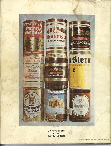 beer can collecting beginners guide november 1975