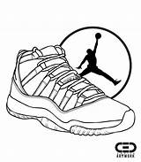 Jordan Drawing Breds Getdrawings sketch template