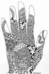 Zentangle Designs Henna sketch template