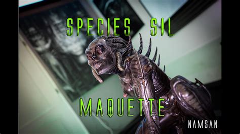 species sil design  hr giger sideshow maquette youtube