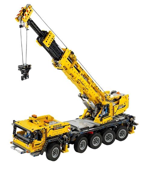 lego style lego technic mobile crane mk ii