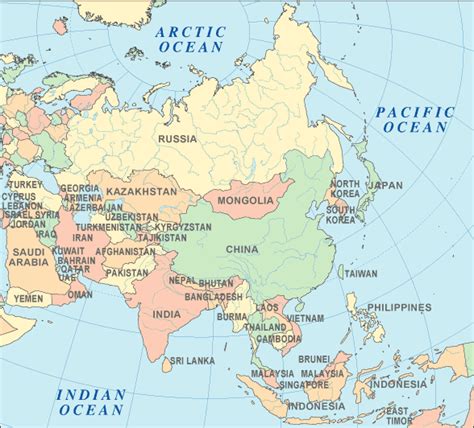 asia atlas asia map  geography