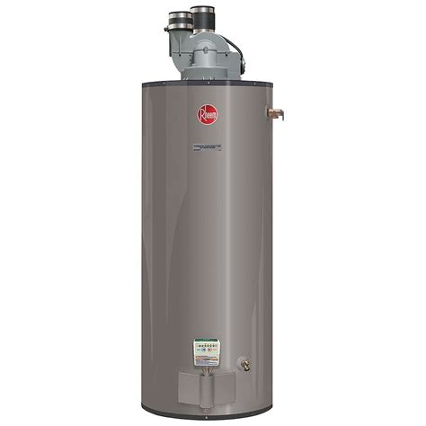 rheem commercial  gallon gas power direct vent water heater  home depot canada