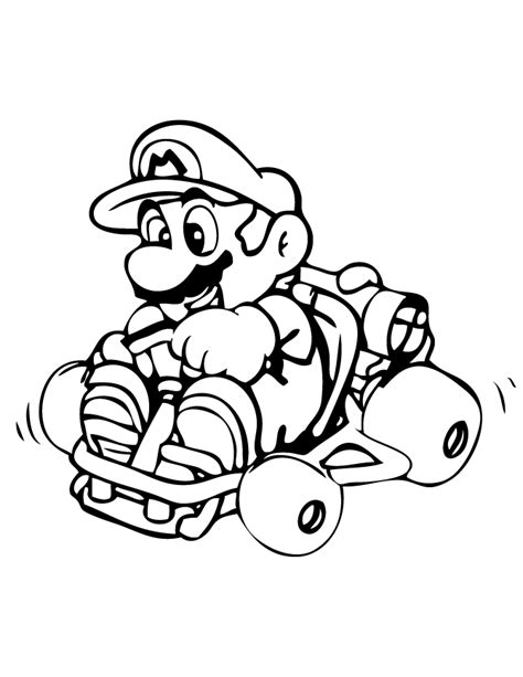 mario kart   gallery mario kart super mario coloring pages