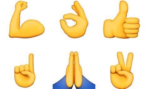 what do all the hand emojis mean or how to know when to use prayer