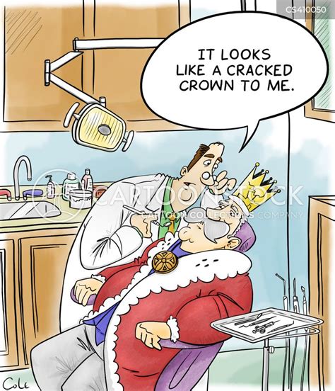dental crowns cartoons and comics funny pictures from cartoonstock