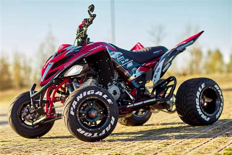 atv swap garage unveils ducati superbike powered yamaha raptor techeblog